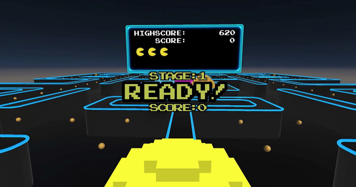 VRゲームコンテンツ「MilboxTouch ver. VR PAC-MAN」が発売開始。 懐かしの名作ゲームが、VRコンテンツとして ...