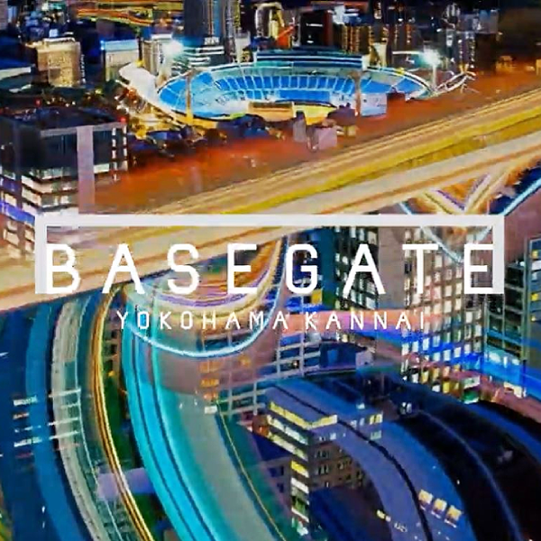「BASEGATE横浜関内」|大型サイネージ用アート動画<br>プロデュース事例