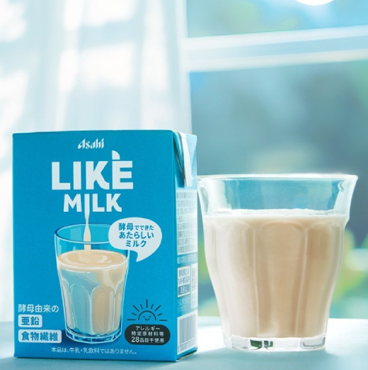 アサヒグループジャパン｜新商品「LIKE MILK」<br>ブランド開発　[ ブランディング｜WEB構築｜スチル撮影｜グラフィックデザイン｜2DCG・レタッチ ]