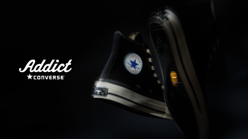 コンバースジャパン｜CONVERSE ADDICT 2025<br>SPRING Ⅱ キービジュアル制作　[ スチル撮影｜グラフィックデザイン｜2DCG・レタッチ ]