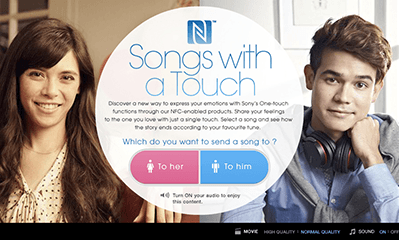 SONY Songs with a touch - WEB -