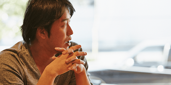 イメージして動く人